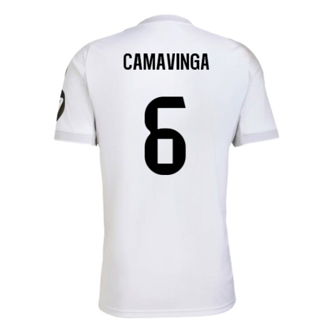 2025-2026 Real Madrid Home Shirt (Camavinga 6) — Shop Now