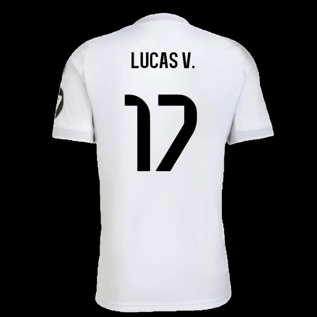 2025-2026 Real Madrid Home Shirt (Lucas V. 17) — Buy Online