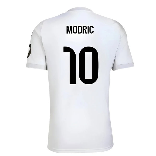 2025-2026 Real Madrid Home Shirt (Modric 10) — Shop Online