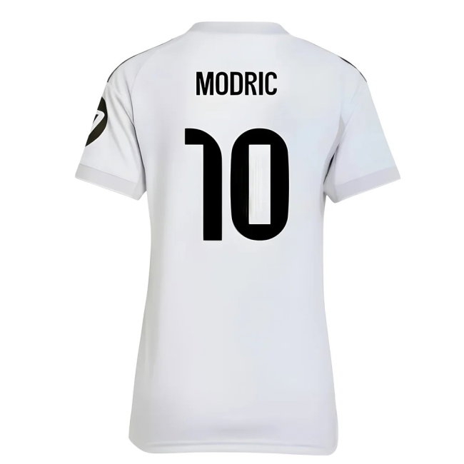 2025-2026 Real Madrid Home Shirt (Womens) (Modric 10) — Shop Online