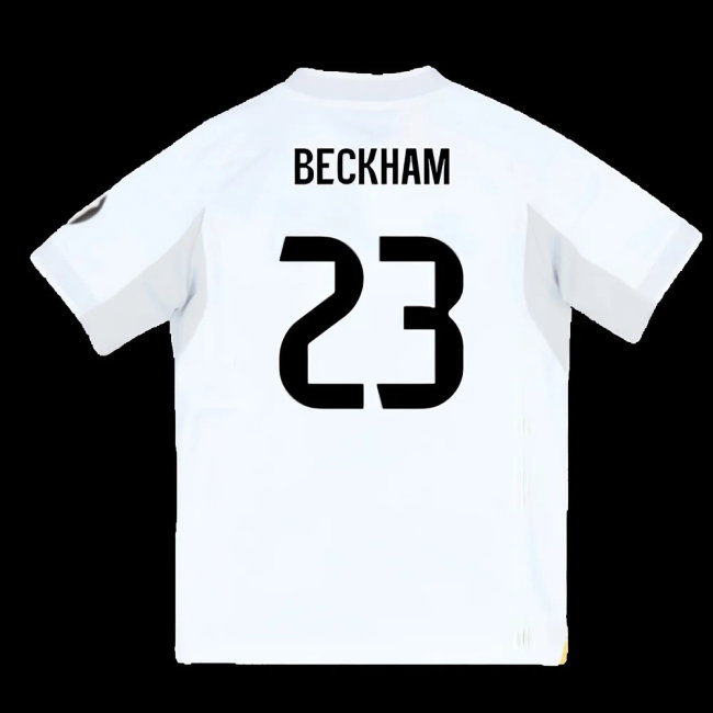 2025-2026 Real Madrid Home Youth Kit (Beckham 23) — Shop Online