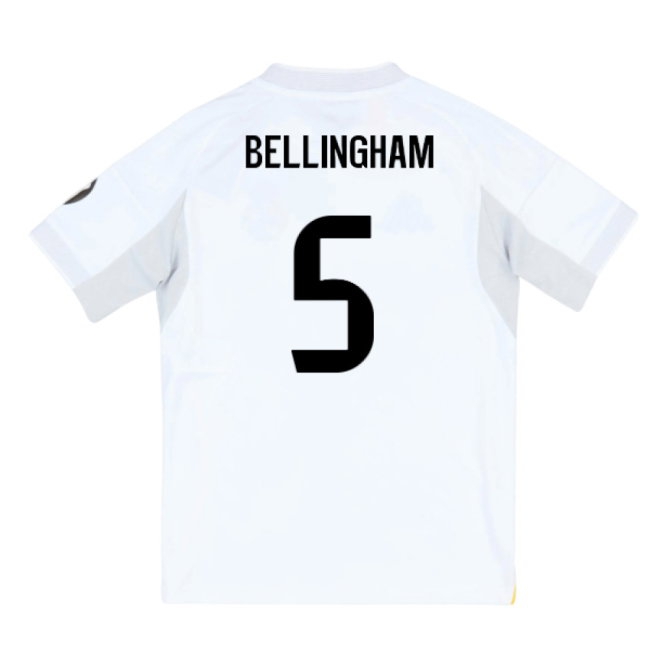 2025-2026 Real Madrid Home Youth Kit (Bellingham 5) — Buy Now