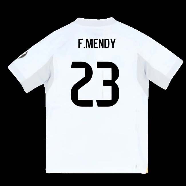 2025-2026 Real Madrid Home Youth Kit (F.Mendy 23) — Shop Now