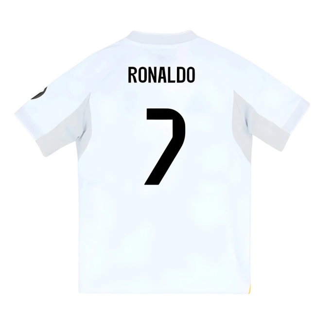 2025-2026 Real Madrid Home Youth Kit (Ronaldo 7) — Buy Now