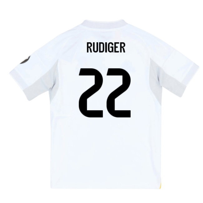 2025-2026 Real Madrid Home Youth Kit (Rudiger 22) — Buy Now
