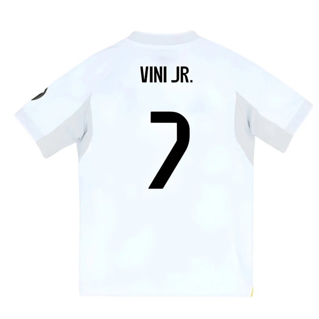 2025-2026 Real Madrid Home Youth Kit (Vini Jr. 7) — Buy Online