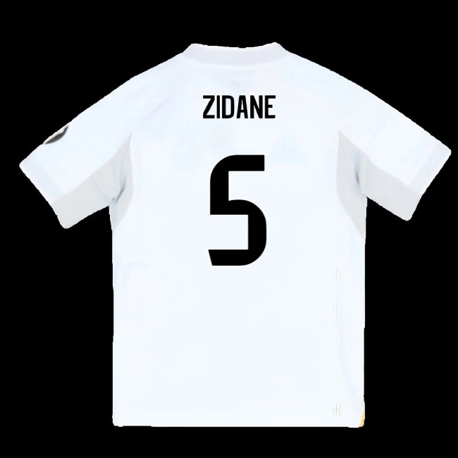 2025-2026 Real Madrid Home Youth Kit (Zidane 5) — Buy Now