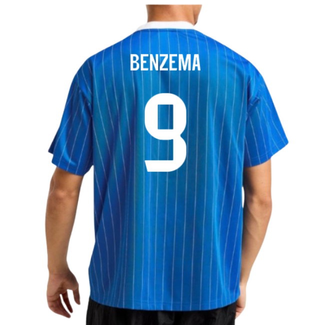 2025-2026 Real Madrid Icon Shirt (Blue) (Benzema 9) — Shop Online