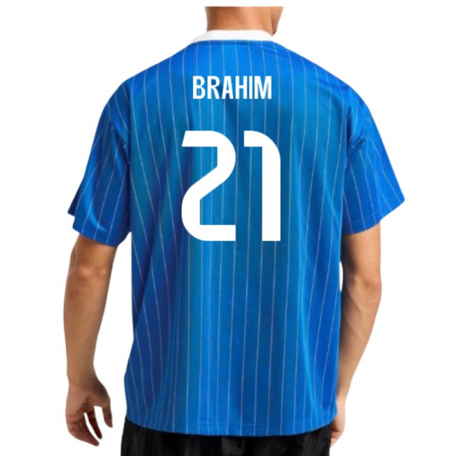 2025-2026 Real Madrid Icon Shirt (Blue) (Brahim 21) — Shop Online