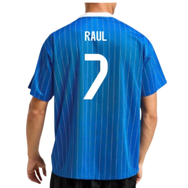 2025-2026 Real Madrid Icon Shirt (Blue) (Raul 7) — Shop Now