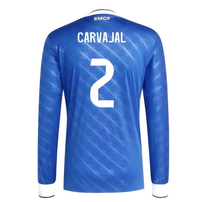 2025-2026 Real Madrid Long Sleeve Third Shirt (Carvajal 2) — Shop Online