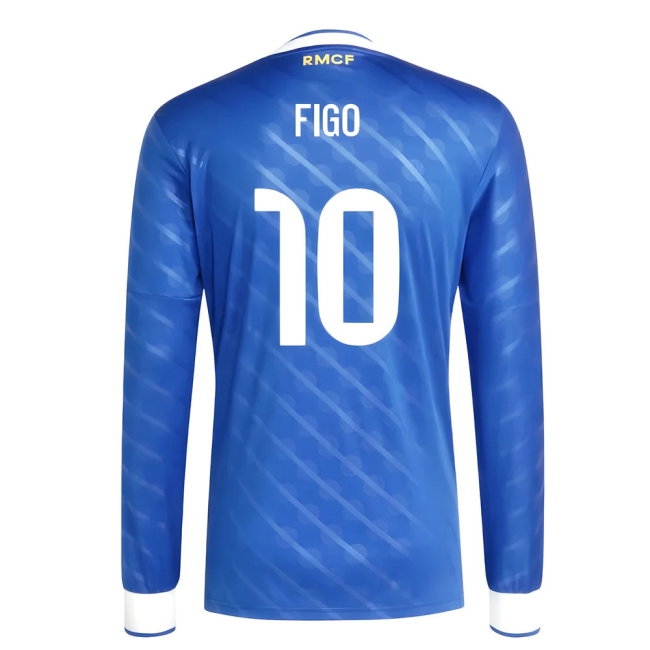 2025-2026 Real Madrid Long Sleeve Third Shirt (Figo 10) — Buy Now