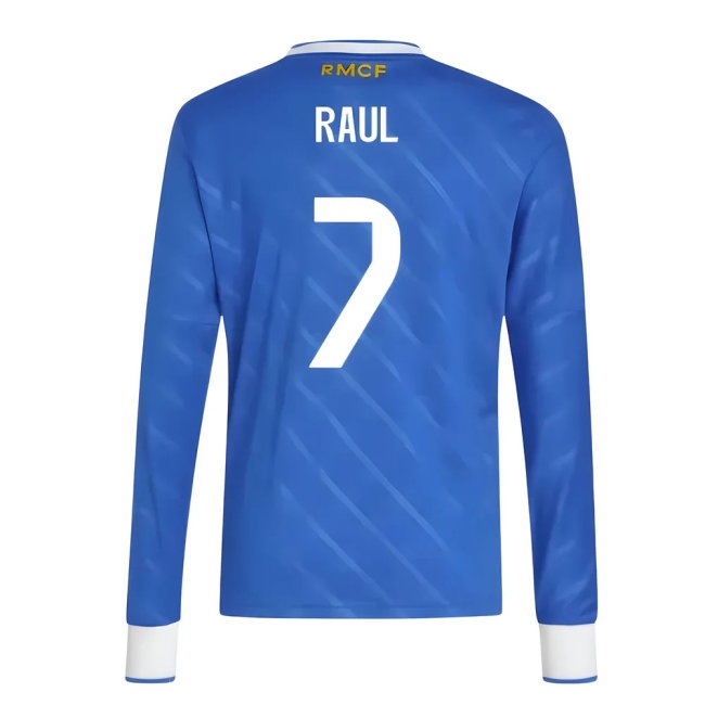 2025-2026 Real Madrid Long Sleeve Third Shirt (Kids) (Raul 7) — Shop Now
