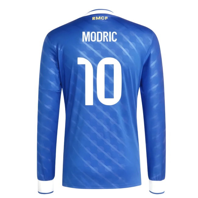 2025-2026 Real Madrid Long Sleeve Third Shirt (Modric 10) — Shop Now