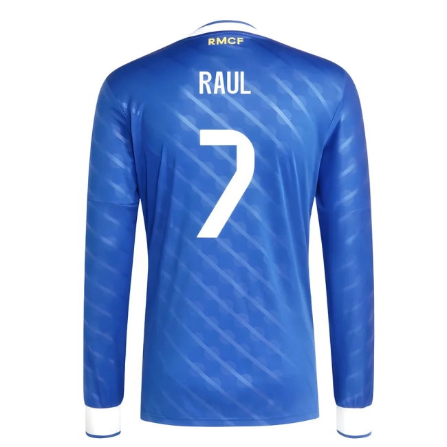 2025-2026 Real Madrid Long Sleeve Third Shirt (Raul 7) — Shop Online