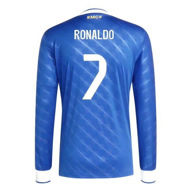2025-2026 Real Madrid Long Sleeve Third Shirt (Ronaldo 7) — Shop Online