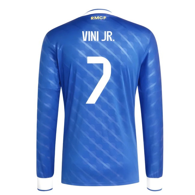 2025-2026 Real Madrid Long Sleeve Third Shirt (Vini Jr. 7) — Buy Online