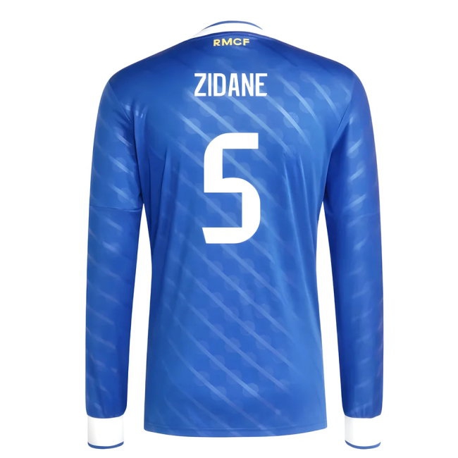 2025-2026 Real Madrid Long Sleeve Third Shirt (Zidane 5) — Buy Now