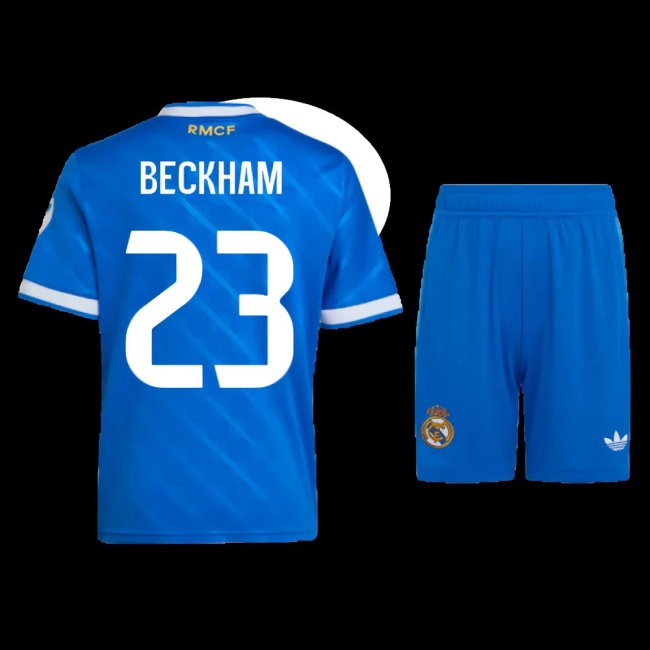 2025-2026 Real Madrid Third Mini Kit (Beckham 23) — Shop Online
