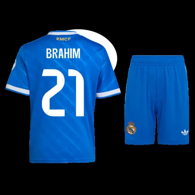 2025-2026 Real Madrid Third Mini Kit (Brahim 21) — Buy Online