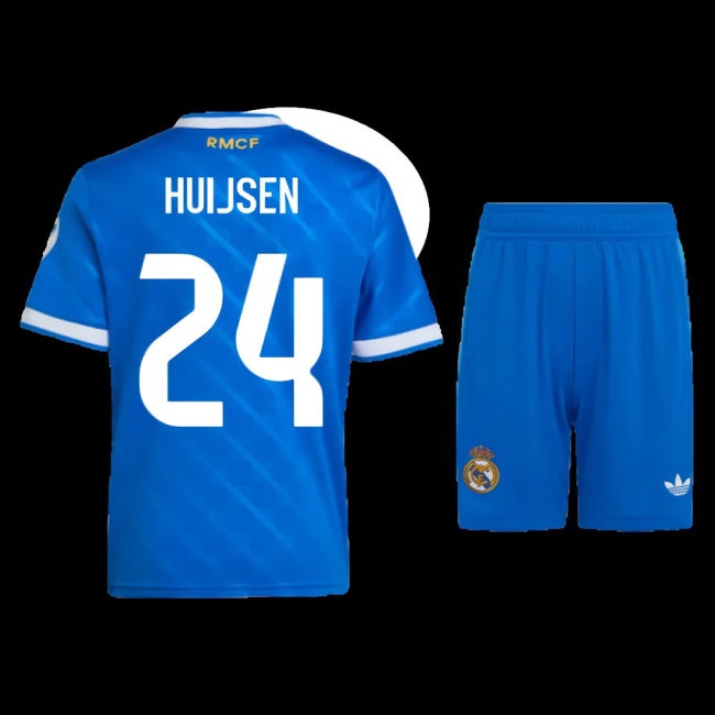 2025-2026 Real Madrid Third Mini Kit (Huijsen 24) — Shop Online