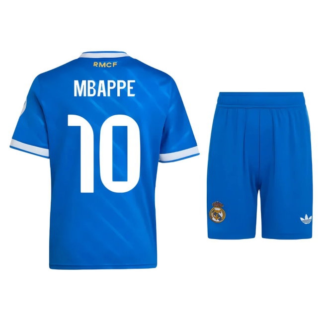 2025-2026 Real Madrid Third Mini Kit (Mbappe 10) — Buy Now
