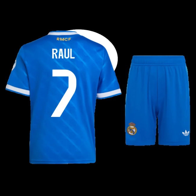 2025-2026 Real Madrid Third Mini Kit (Raul 7) — Shop Now