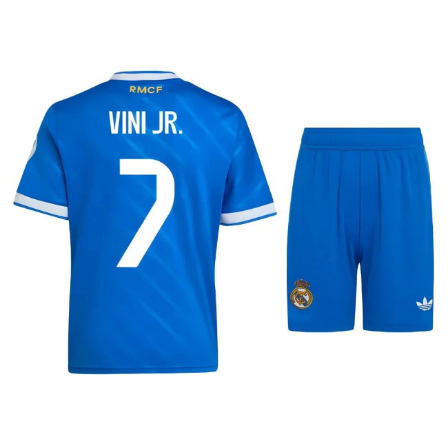 2025-2026 Real Madrid Third Mini Kit (Vini Jr. 7) — Shop Now