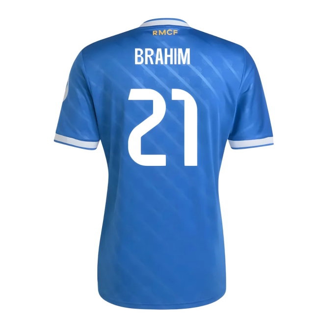 2025-2026 Real Madrid Third Shirt (Brahim 21) — Shop Now