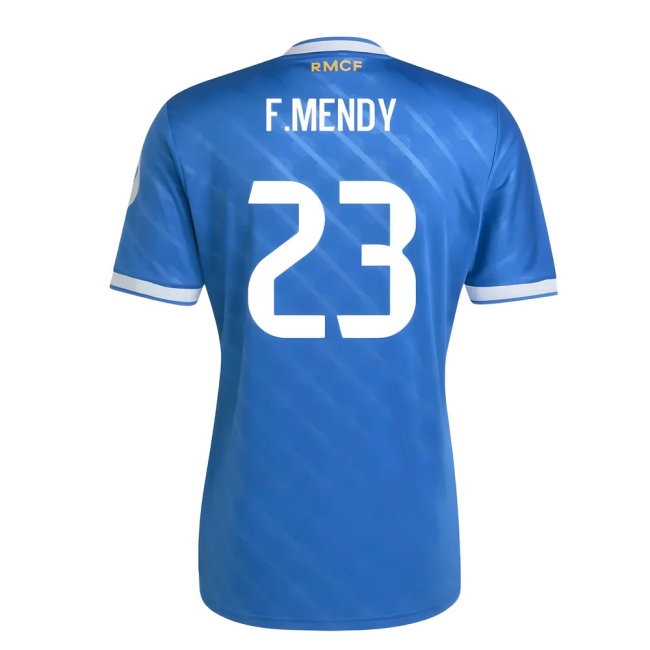 2025-2026 Real Madrid Third Shirt (F.Mendy 23) — Buy Online