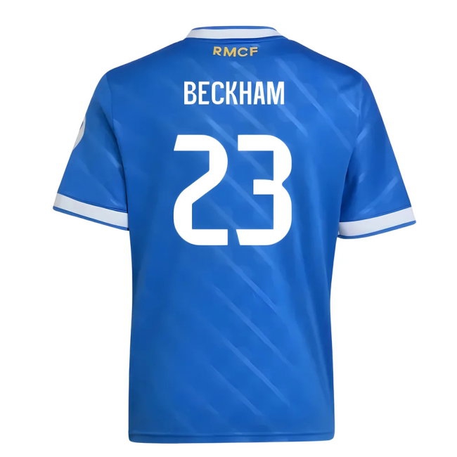 2025-2026 Real Madrid Third Shirt (Kids) (Beckham 23) — Shop Online