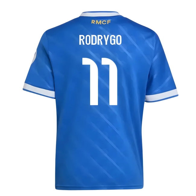 2025-2026 Real Madrid Third Shirt (Kids) (Rodrygo 11) — Buy Online