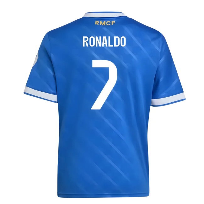 2025-2026 Real Madrid Third Shirt (Kids) (Ronaldo 7) — Shop Now
