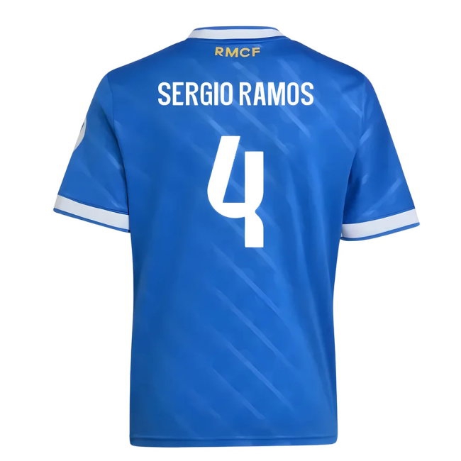 2025-2026 Real Madrid Third Shirt (Kids) (Sergio Ramos 4) — Buy Online