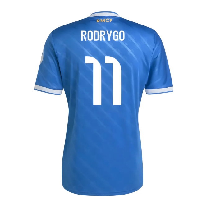2025-2026 Real Madrid Third Shirt (Rodrygo 11) — Buy Online