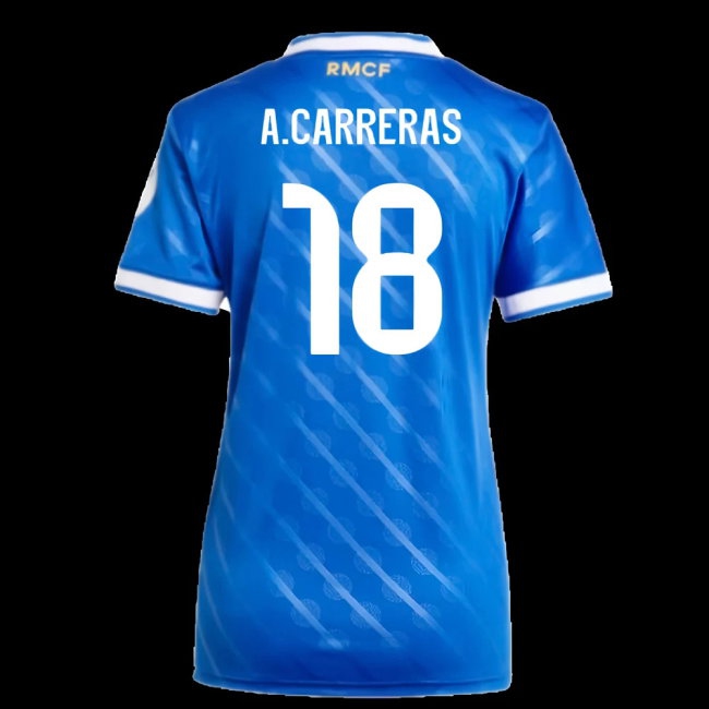 2025-2026 Real Madrid Third Shirt (Womens) (A.Carreras 18) — Buy Online