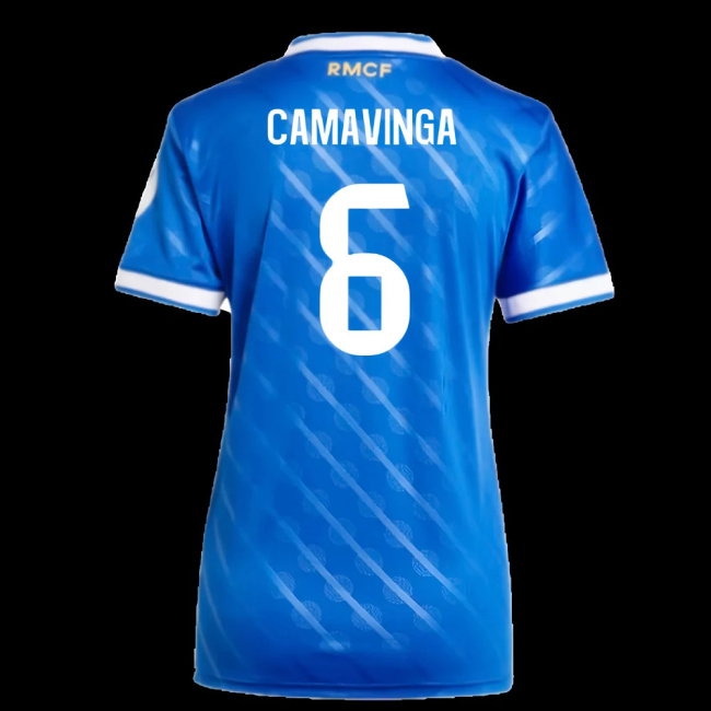 2025-2026 Real Madrid Third Shirt (Womens) (Camavinga 6) — Shop Now
