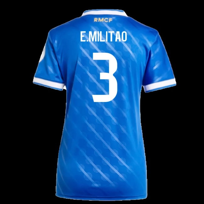 2025-2026 Real Madrid Third Shirt (Womens) (E.Militao 3) — Shop Now