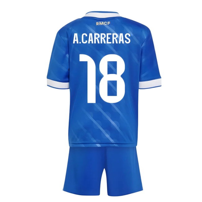 2025-2026 Real Madrid Third Youth Kit (A.Carreras 18) — Buy Online