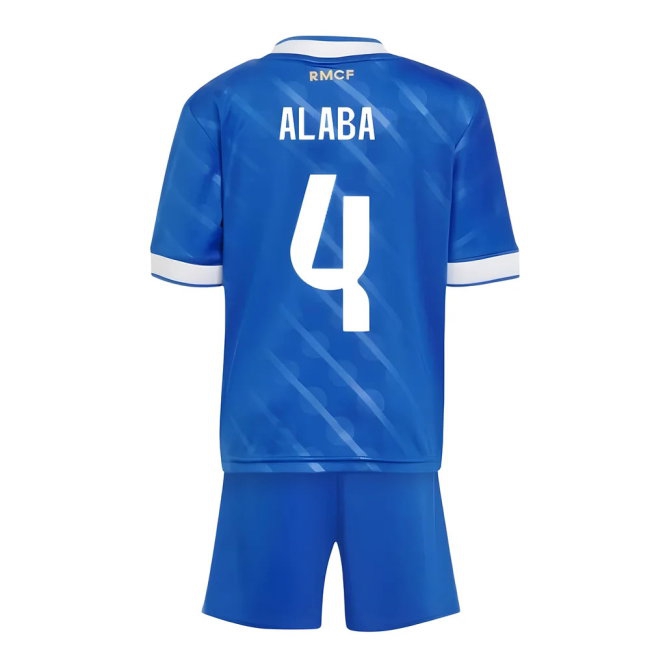 2025-2026 Real Madrid Third Youth Kit (Alaba 4) — Shop Online