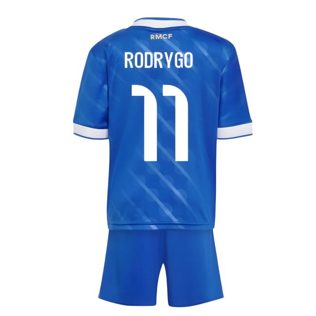 2025-2026 Real Madrid Third Youth Kit (Rodrygo 11) — Buy Now