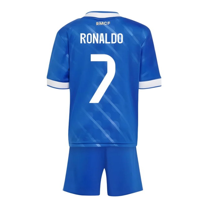 2025-2026 Real Madrid Third Youth Kit (Ronaldo 7) — Shop Online