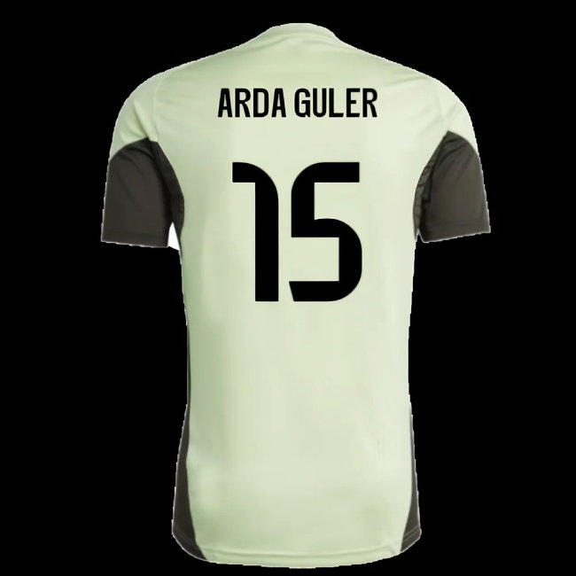 2025-2026 Real Madrid Training Jersey (Almost Lime) (Arda Guler 15) — Buy Online