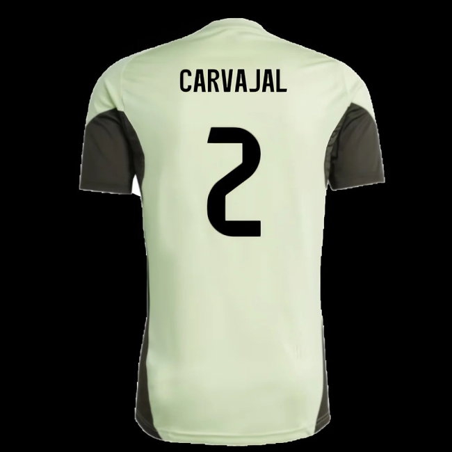 2025-2026 Real Madrid Training Jersey (Almost Lime) (Carvajal 2) — Shop Now
