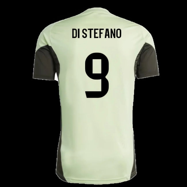 2025-2026 Real Madrid Training Jersey (Almost Lime) (Di Stefano 9) — Buy Online