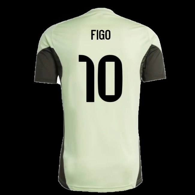 2025-2026 Real Madrid Training Jersey (Almost Lime) (Figo 10) — Shop Online