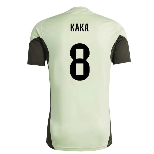 2025-2026 Real Madrid Training Jersey (Almost Lime) (Kaka 8) — Shop Now