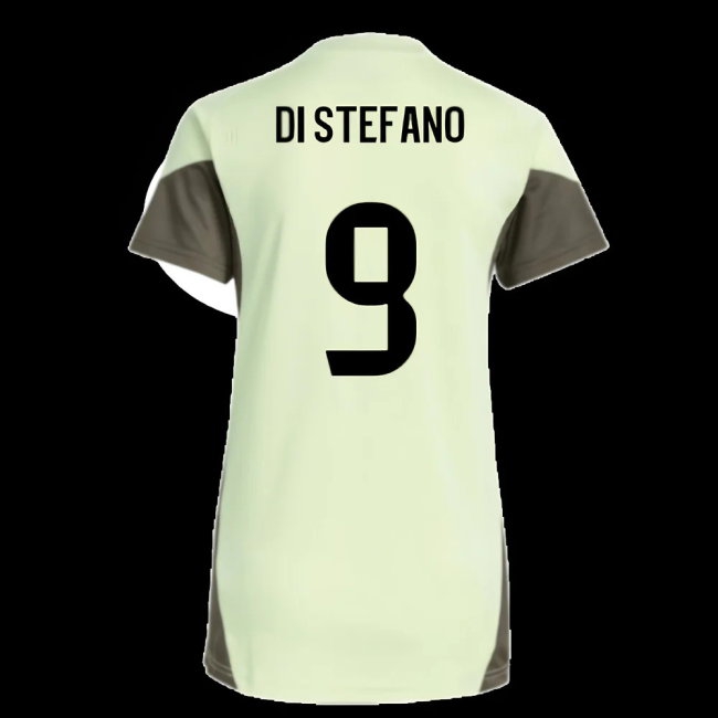 2025-2026 Real Madrid Training Jersey (Almost Lime) - Womens (Di Stefano 9) — Buy Online