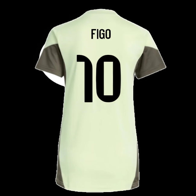 2025-2026 Real Madrid Training Jersey (Almost Lime) - Womens (Figo 10) — Shop Now