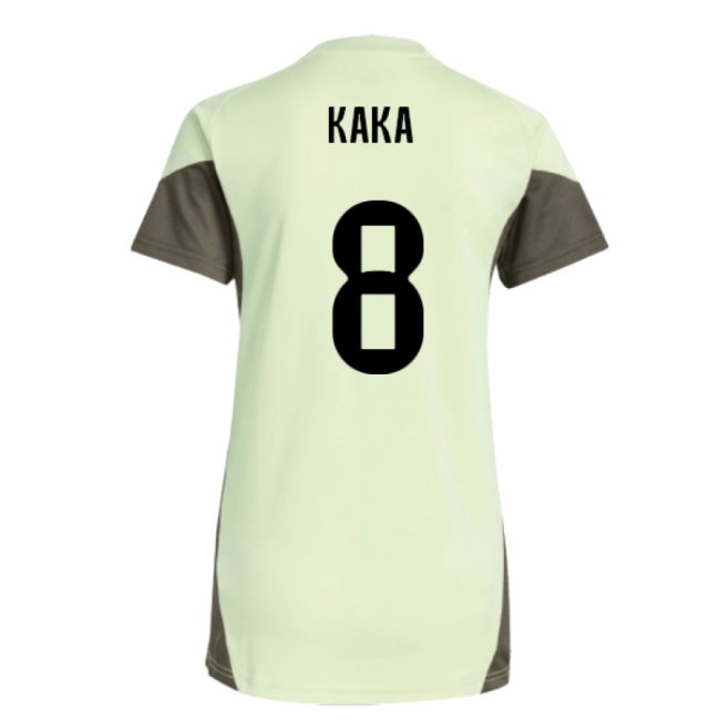 2025-2026 Real Madrid Training Jersey (Almost Lime) - Womens (Kaka 8) — Buy Online